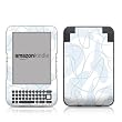 Boomerang Blue Design Protective Decal Skin Sticker for Amazon Kindle 3 (Latest Generation, 6 inch) E-Book Reader - High Gloss Coating