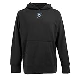 Antigua Men's NHL Tampa Bay Lightning Impact Desert Dry Short Sleeve Polo, Black, Large
