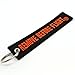 Rotary13B1 Remove Before Flight - Keychain - Black/Orange