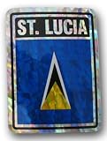 St. Lucia - Reflective Decal