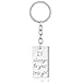 2pcs You'll always be my hero I'll always be your little girl Key Chain Ring Set Father's Day Dad Gift