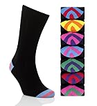 7 Pairs of Cotton Rich Freshfeet Stripe Socks with Silver Technology