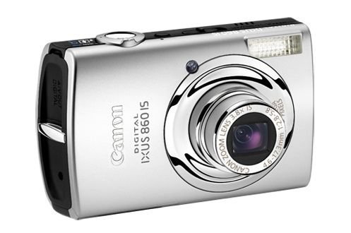 Canon - Ixus 860IS - Appareil photo num�rique - DIGIC III - 8 Mpix - stabilis� - Argent