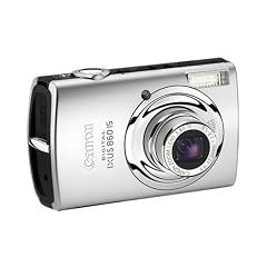 Canon Digital IXUS 860 IS Digitalkamera (8 Megapixel, 3,8-fach Zoom, 7,6 cm (3 Zoll) Display, Bildstabilisator) silber