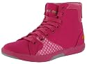 ROCKET DOG Retro Rocker Womens High Top Eighties Heart Print Canvas Sneakers Shoes