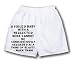 White Boxer Short with A soiled baby with a neglected nose cannot be conscientiously ...