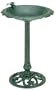 20-1/2-Inch Diameter Cast Aluminum Sipping Bird Birdbath