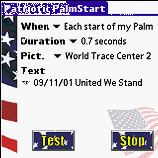 Patriotic PalmStart downloadable Software