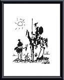 Don Quixote, Framed Art Print by Pablo Picasso