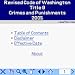 Washington Crimes Punishments 2005 downloadable Software