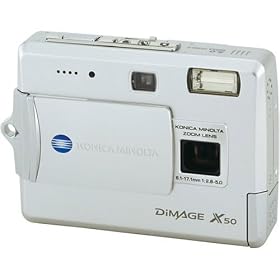 Konica Minolta Dimage X50 5MP Digital Camera with 2.8x Optical Zoom