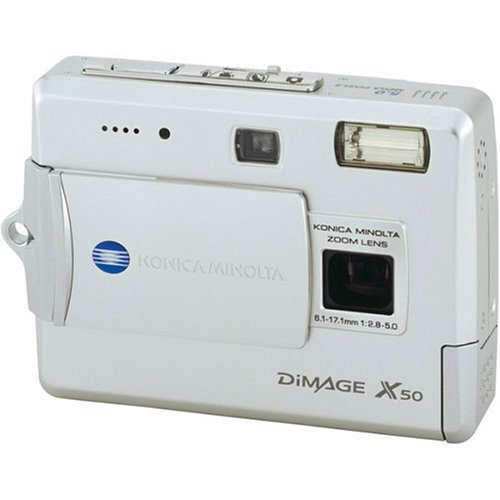 Photo: Konica Minolta Dimage X50 5MP Digital Camera with 2.8x Optical Zoom