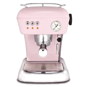 Ascaso DR.172 Dream 16-Bar-Pump Espresso Machine, Baby Pink by Espresso Machines