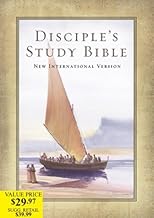 Disciple's Study Bible: New International Version, Burgundy Bonded Leather
