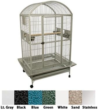 Large Dome Top Bird Cage White