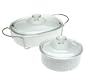 CorningWare French White 5-Piece Serving Bake and Serve Set