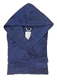 Produkt-Bild: Tom Tailor 110401/908/705 "Basic Velours" Bademantel, mit Kapuze, Gr. XXL, navy