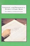 Linguistic and philological studies in early Irish