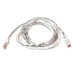 Belkin 50FT CABLE PATCH CAT5-UTP RJ45M WHT SNAGLESS ( A3L791-50-WHT-S ) by Belkin
