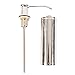 Teika Kitchen Soap Dispenser Stainless Steel Easy Installation Easy Push Large Capacity Well Built Sturdy for Soap Lotion Detergent
