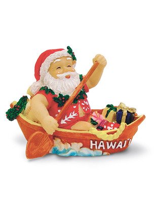 Island Heritage Canoeing Santa Ornament Island Heritage Canoeing Santa Ornament