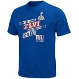 New York Giants Super Bowl XLVI On Our Way T-Shirt