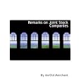 Remarks on Joint Stock Companies