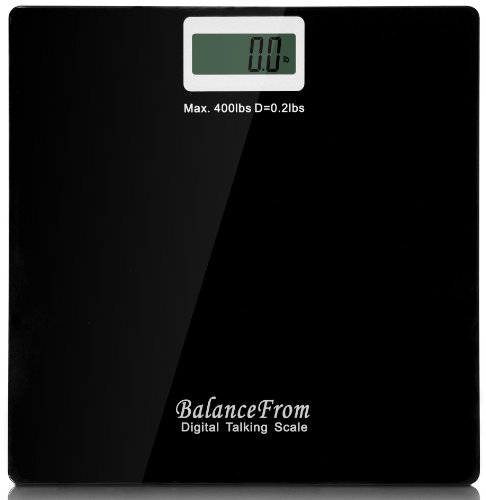 BalanceFrom High Accuracy Talking Digital Bathroom Scale