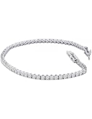 Classic Round Cut Diamond Tennis Bracelet 5.50 Carat 3.2mm