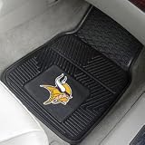 Minnesota Vikings Heavy Duty 2-Piece Vinyl Car Mats