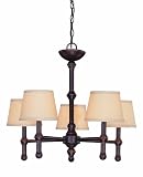 1-70040-5-13 - Savoy House - 5 Light Chandelier