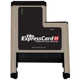 Click here to buy Delkin eFilm ExpressCard 54 CompactFlash Card Adapter by Delkin.