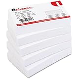 Unruled Index Cards, 3 x 5, White, 500 per Pack