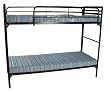 Blantex Heavy Duty 30" wide Institutional Bunk Bed with 4" Foam Mats