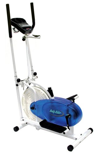 Body Flex Body Rider Elliptical Trainer with Pulse Meter