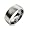 Eve's Addiction 7mm Brushed Stainless Steel Wedding Band, 5