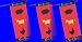 Everybody Meat Here Banners Set of 3