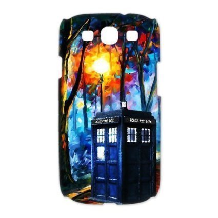 Fun Case (TM) VICustom Samsung Galaxy S3 I9300 Protective Case- Doctor Who,Dr Who,Tardis Case for Galaxy S3
