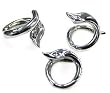 316L Surgical Stainless Steel Tribal Plug, 8g - Sold as a Pair
