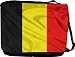 RikkiKnight Belgium Flag Messenger Bag - Book Bag ***with matching coin purse wallet*** -School Bag 