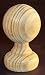 Exterior Small Ball Top for 4x4 post [CAPITOL CITY LUMBER]