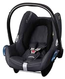 Maxi-Cosi 61701481 - Cabriofix Crystal Black Autokindersitz ECE Klasse 0+ ab der Geburt bis ca. 15 Monate (0 - ca. 13 kg)