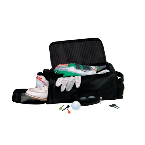 Royce Leather 677-COCO-5 Golf Shoe and Accessory Bag – Coco
