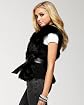 Faux Fur Belted Vest Product Image