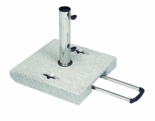 Doppler 85897XT Trolley-Granitsockel 70 kg mit Zuggriff und Rollen