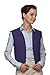 Hickory Ridge 740NP No Pocket Unisex Uniform Vest, Purple, Large