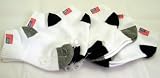 6 Pack Kids Toddlers American Flag Ankle Sneaker Socks Size 4-6 Assorted Colors