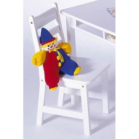 Lipper International 523/4W Child's Chairs, Set of 2, White