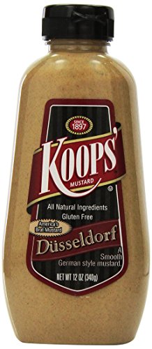 KOOPSMustard Dusseldorf Squeeze 12 Ounce (Pack of 2)