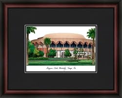 Arizona State University Academic Academic Framed & Matted 18x14 Lithograph